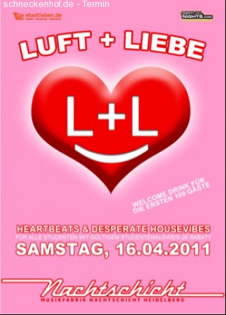 Luft + Liebe Werbeplakat