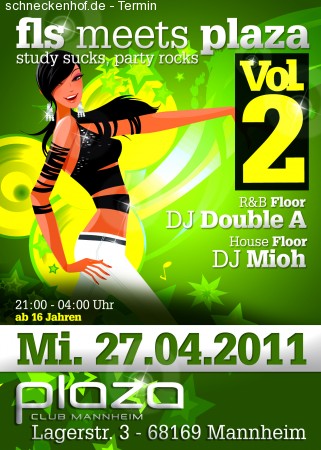 Abiparty Werbeplakat