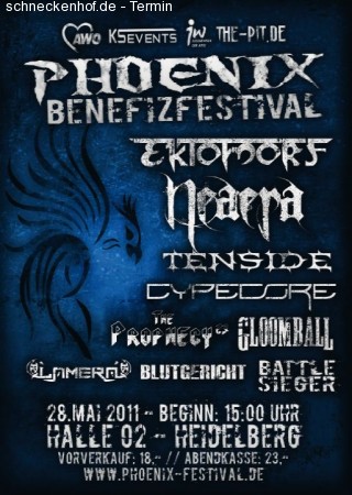 Phoenix Benefizfestival Werbeplakat