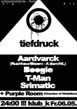 Tiefdruck Werbeplakat