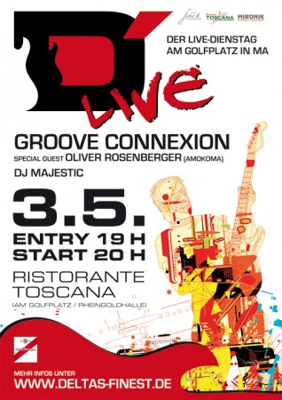 D`live - Der Live-Dienstag Werbeplakat