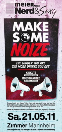 Meier goes Nerd & Sexy: Werbeplakat