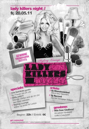 Lady Killers Night Werbeplakat