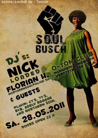 Soulbusch Mannheim Werbeplakat