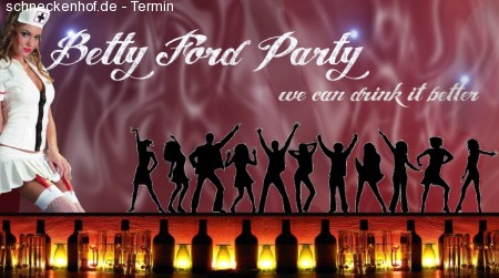 Betty-Ford-Party Werbeplakat
