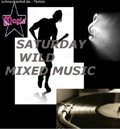 Wild mixed music Werbeplakat