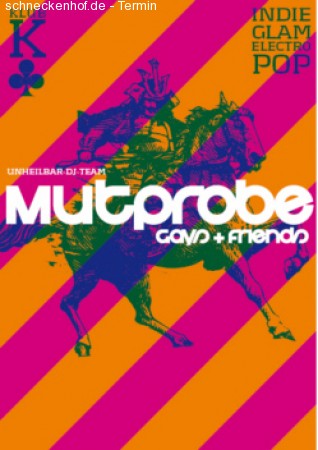 Mutprobe Werbeplakat