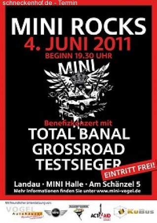 MINI Rocks 2011 Werbeplakat