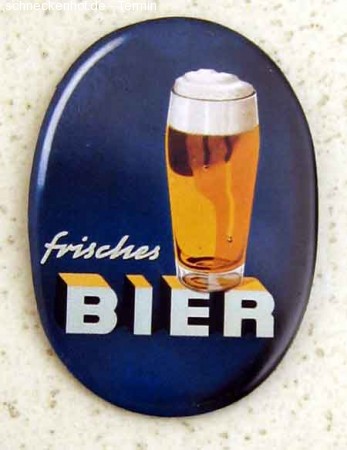 Flaschenbier 1,50 Werbeplakat