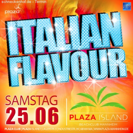 Italian Flavour Werbeplakat