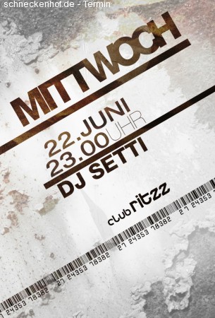 Club Ritzz - Wednesday Werbeplakat