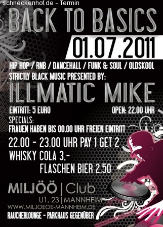 Back to Basics Werbeplakat