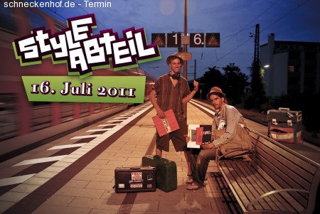 Styleabteil Werbeplakat