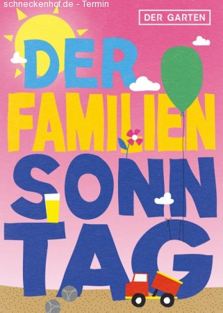 Familiensonntag Werbeplakat