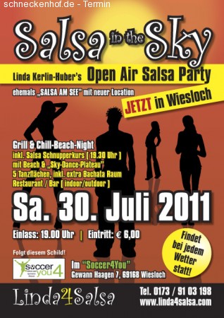 Salsa in the Sky Werbeplakat