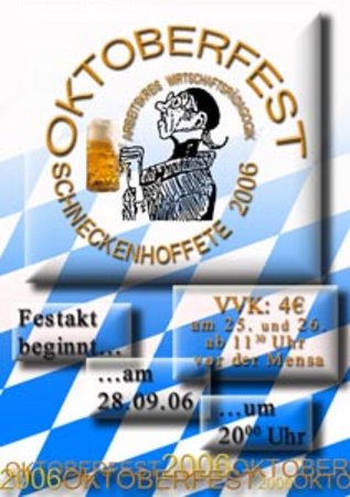 Wip&auml;d Fete Werbeplakat