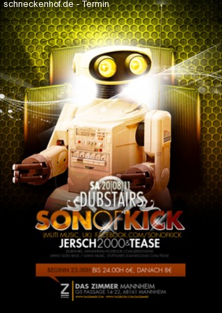 Dubstairs feat. Son Of Kick Werbeplakat