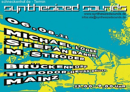 Die elektronische Brücke Werbeplakat