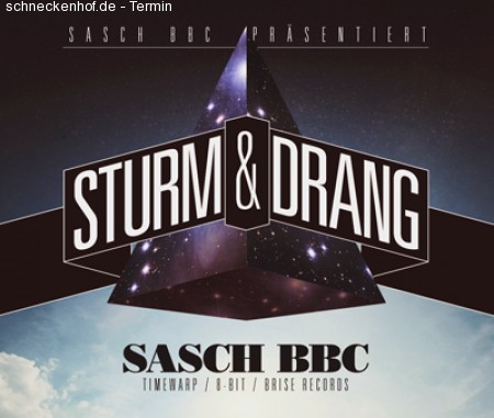 Sasch BBC präsentiert: Sturm & Werbeplakat