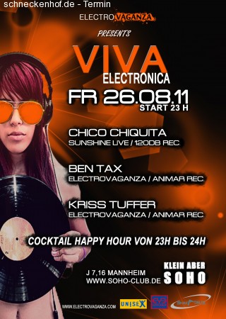 Viva Electronica Werbeplakat