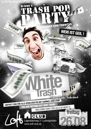 Trash Pop - White Trash Werbeplakat