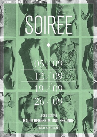 Soirée Werbeplakat