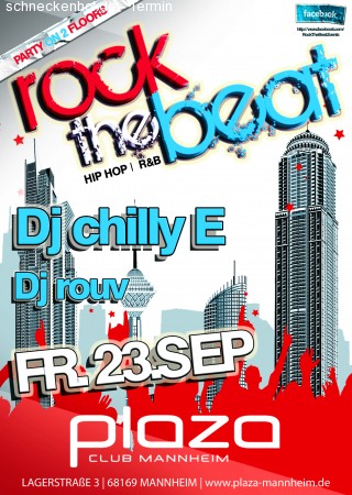 1. Rock The Beat - Dj Chilly E Werbeplakat