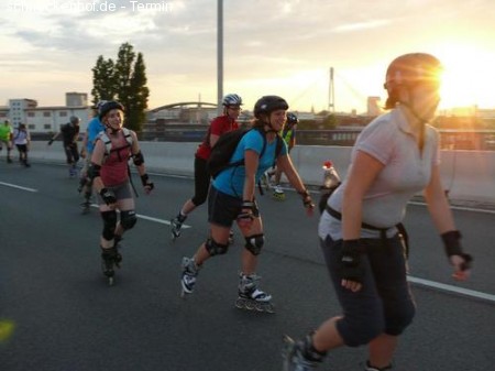 Letzte Skatenight 2011 Werbeplakat