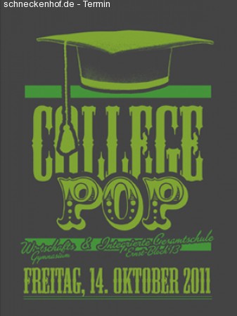 College Pop Werbeplakat