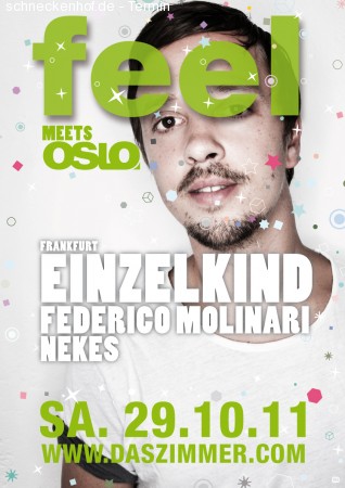 Feel feat. Einzelkind Werbeplakat