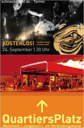 LebiDerya meets Sandmalerei Werbeplakat