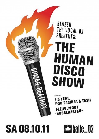 Human Beatbox Werbeplakat