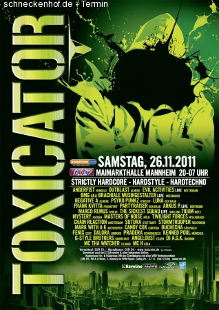 Toxicator Werbeplakat