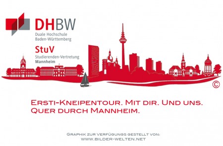 StuV.DHBW - Clubnight Werbeplakat