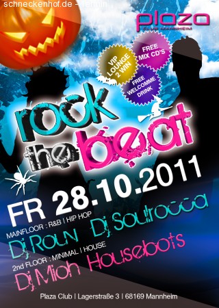 1st Rock The Beat - Halloween Werbeplakat