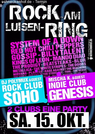 Rock am Luisenring Werbeplakat