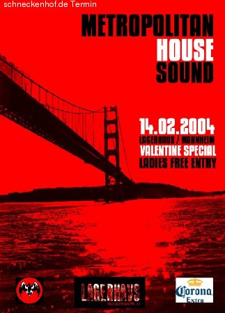 Metropolitan House Sound Werbeplakat