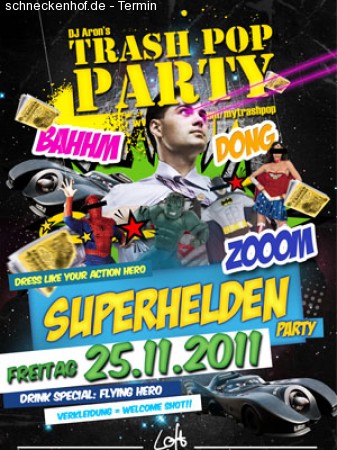 Trash Pop Heroes Werbeplakat