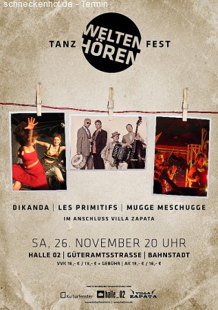 Welten hören Werbeplakat