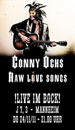 Conny Ochs Werbeplakat