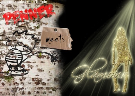 Penner meets Glamour Werbeplakat
