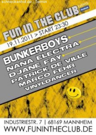 Fun in the Club Werbeplakat