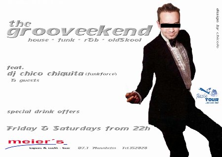 the Grooveekend  Werbeplakat