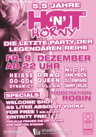 Hot'n'Horny Werbeplakat