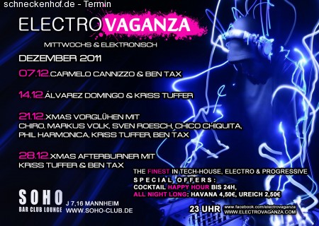 Electrovaganza Werbeplakat