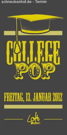 College Pop Werbeplakat