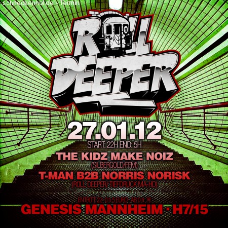 Roll-Deeper Werbeplakat