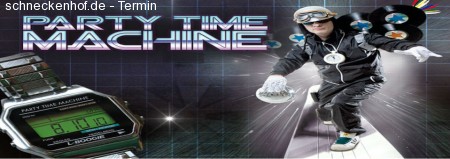 Party Time Machine Werbeplakat