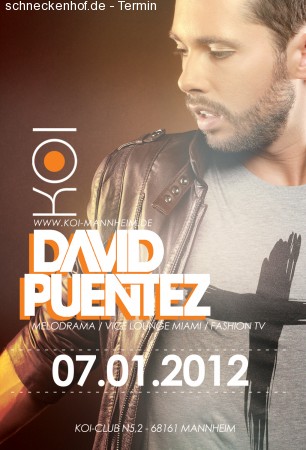 David Puentez Werbeplakat