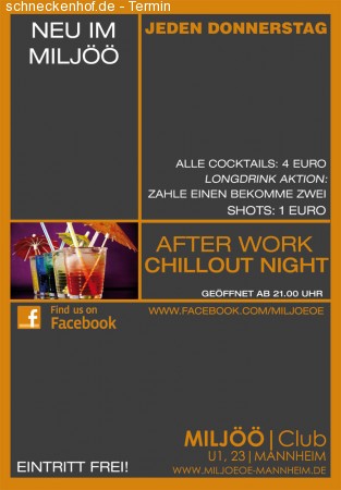 After Work Party Werbeplakat